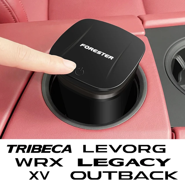Portacenere Per Auto Subaru - Con Luce LED, Autoestinguente, Per BRZ, XV, Outback, Legacy, Forester - Foto 9