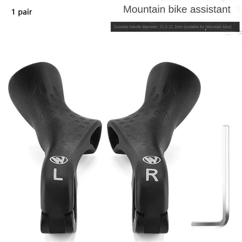 인체공학적 디자인 MTB 내부 바 엔드, 도로 자갈 산악 자전거 핸들 바 엔드, 자갈 자전거 액세서리, 자전거 그립