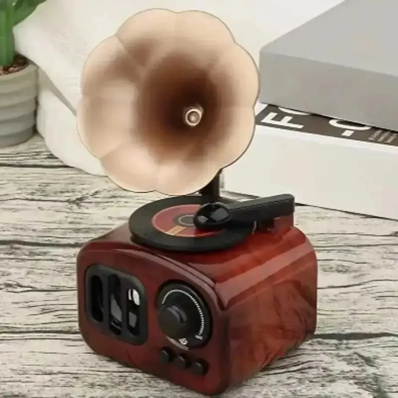 Vintage Gramophone Music Box Home Decoration Photography Props Indoor Artwork Holiday Gift carousel music box music box