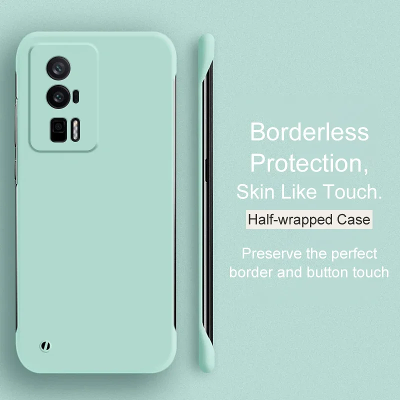 Luxury Ultra-Thin Candy Color Borderless Hard Case Cover