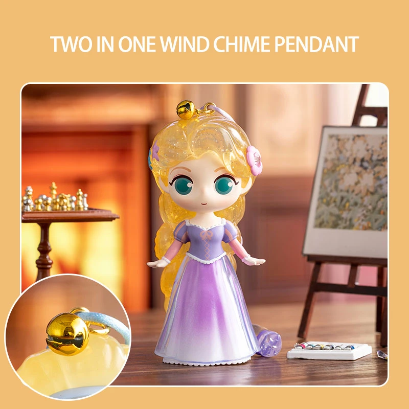 Miniso Disney 100th Anniversary Princess Wind Chime Ariel Snow