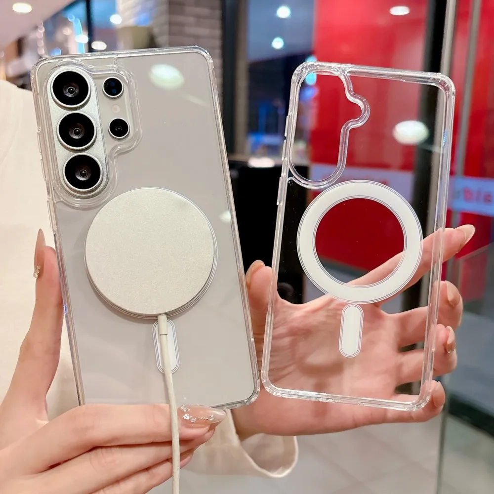 Magsafe Magnetic Clear Acrylic Phone Case Cover