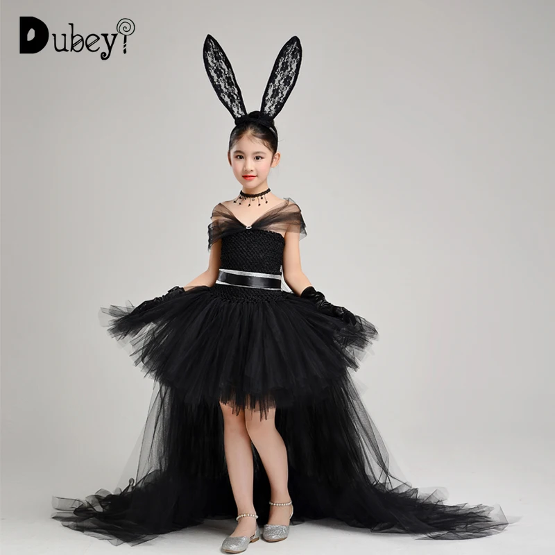 Kids Clothes Cospaly Dresses Rabbit Party Costume Girls Costume Rabbit Children Kids