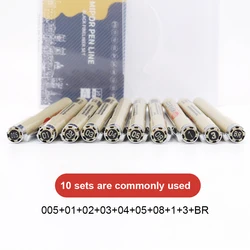 Pigment Liner Ink Marker Pen Set for Drawing and Sketching - 12-Piece Art Supplies Collection (10Pcs set)