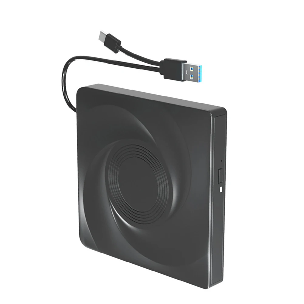 노트북 컴퓨터용 슬림 광학 드라이브 플레이어 리더, USB 3.0 C 타입 DVD CD 플레이어 인클로저, 플러그 앤 플레이