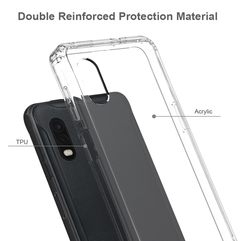 Shockproof Case TPU Bumper Hard Protective Back Cover for Samsung X cover Pro Xcover 5 Galaxy XCover Pro 5 phone case