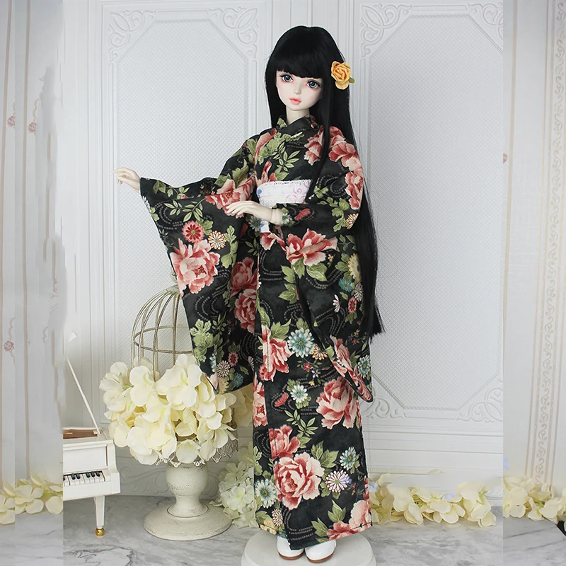 

OB24 Blyth OB27 1/6 1/4 1/3 scale BJD clothes accessories ancient costume Japanese kimono yukata for BJD/SD YOSD MSD SD13 C0368