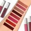 Matte Liquid Lipstick Set 8 Pieces Waterproof Non Transfer Lip Glaze Long Wearing Smudge Proof Lip Gloss