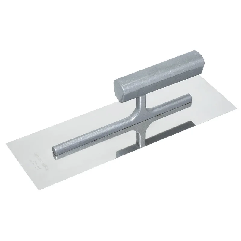 Stainless Steel Aluminium Alloy Handle Plastering Tool Wall Plastering Finish Trowel 30cm Blade Masonry Float Trowel