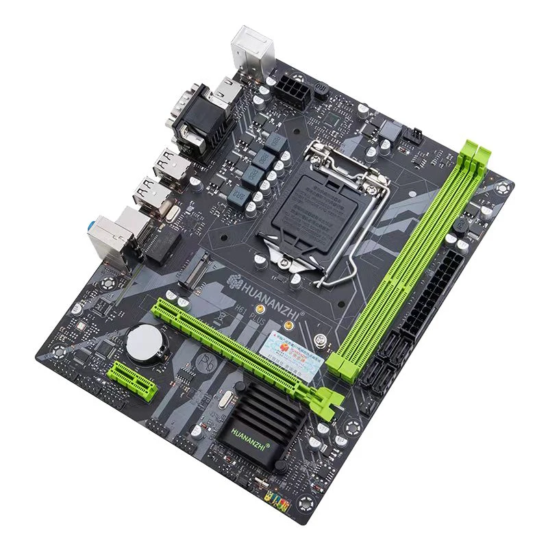 Placa Base Z590 SHANGZHAOYUAN Placa Base H61C LGA 1155 Gaming Para