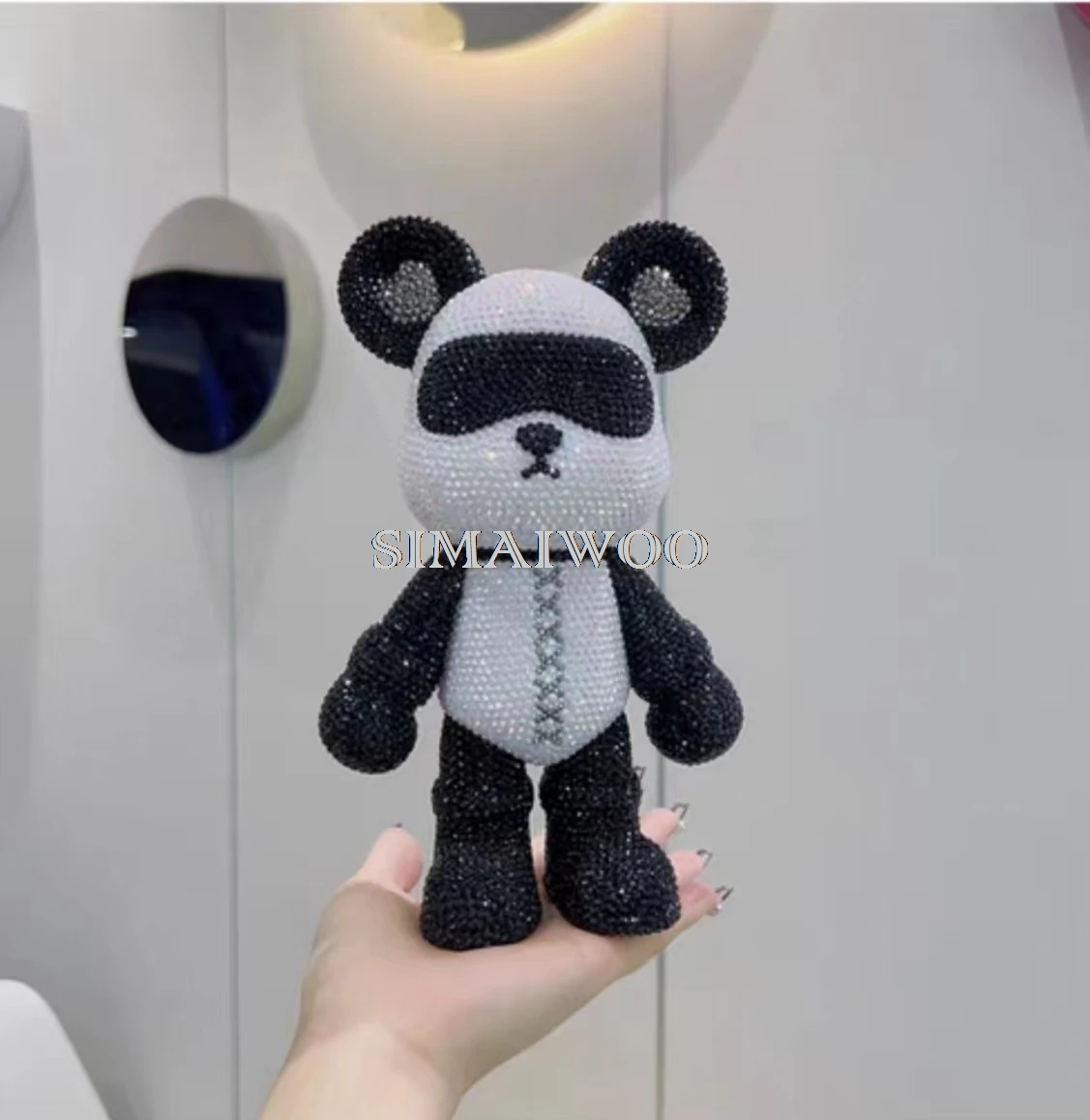 DIY Strass Puppe Raum Bär Statue Kristall Tier Handwerk Diamant Malerei Kreuz Stich Mosaik Bling Hause Dekorative Geschenk – Detail 23