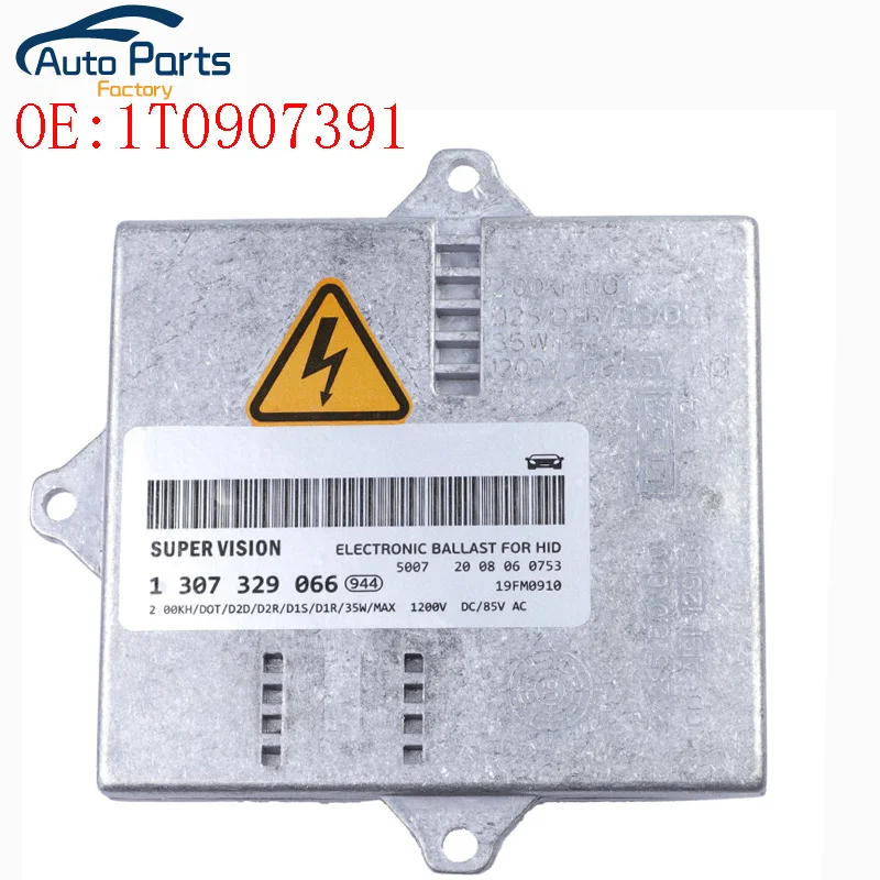 

New HID Xenon Ballast Control Module Unit D2S E46 E63 Headlight For VW Golf Jetta Touran 1T0907391 1307329090