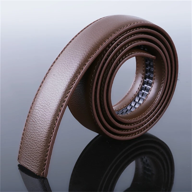 Automatic Men's Belt Replacement Strip Without Buckle_voghion.com