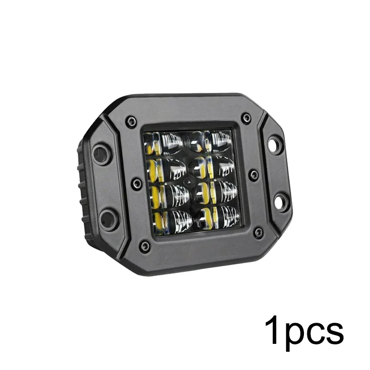 אורס 2 x5 "flush הר הוביל עבודה בר מחוץ לכביש 12v 24v 40w ספוט קרן הוביל תרמילים פס אור ג 'יפים