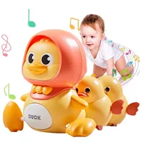 Baby Crawling Toys with Music Early Learning Development Interactive Walking Toy  Infant Learn to Walk for Girls Boys Christmas 1
