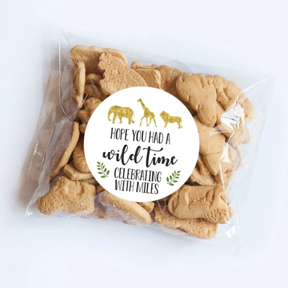 

50 шт. тематические стикеры в стиле сафари, золотые стикеры в стиле сафари, тематика с животными в стиле сафари, дикий стиль, искусственное животное, бирка с животными в зоопарке, Детские сувениры, дикий стиль