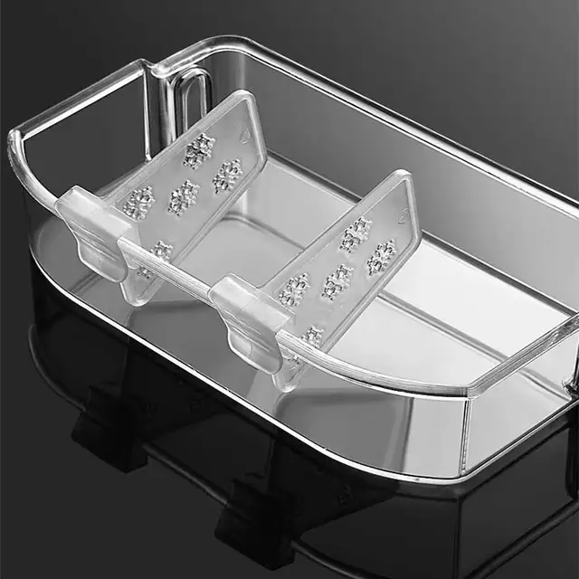 10/1PCS Divisori per frigorifero in plastica Organizzatore Scatola di immagazzinaggio a scatto regolabile Comò Separatore per cassetti Accessori da cucina 3