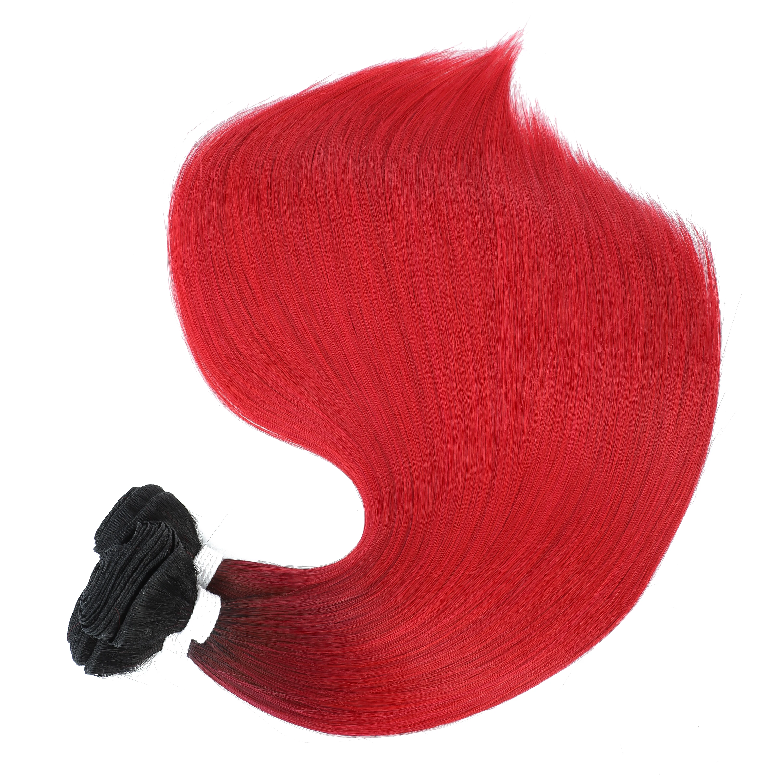 Gladys Synthetic Straight Hair Weaving Super Long Ponytail Straight Hair Bundles Heat Resistant Cosplay Extensions