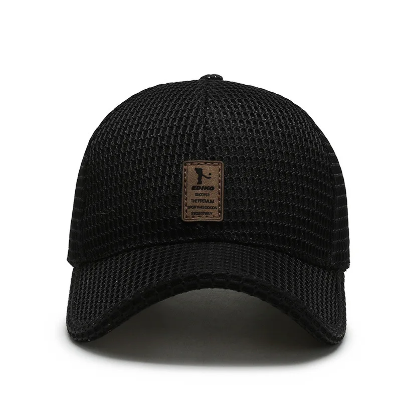 Men'S Baseball Cap Summer Breathable Full Net Shade Fishing Cap Outdoor Leisure Sports