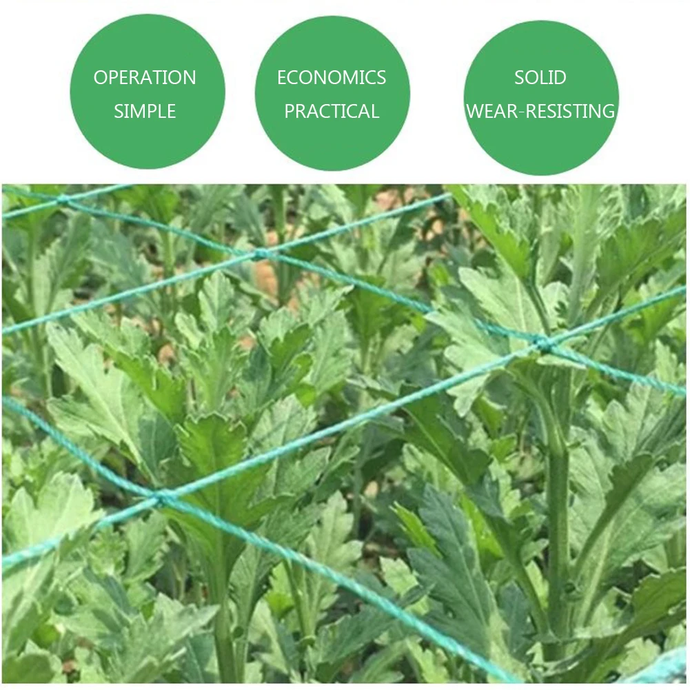5Pcs Green Anti Bird Netting Garden Plant Protection Net Climbing Support Fruit Vegetables Protective Net Pest Control Supplies