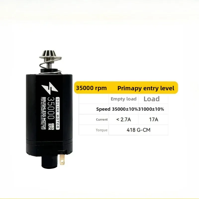 Moteur RC Brushless Haute Vitesse 31000-40000 RPM avec dissipateur thermique et câbles