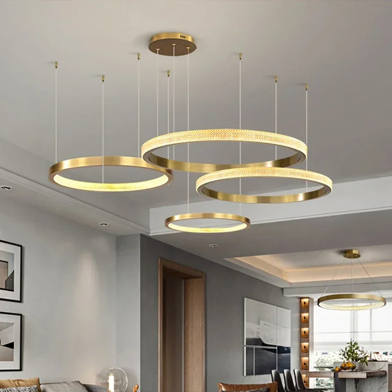 Elegant Modern Acrylic Chandelier 1