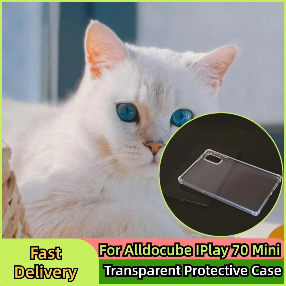 Transparent Shockproof Anti-Scratch Stand Protective Case