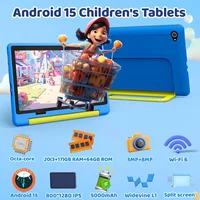 URAO 10 Inch Android 15 Tablet Cartoon Pattern Kids Tablet  20GB RAM 64GB ROM Learning Education Games Tablets Children's Gifts - Image 3