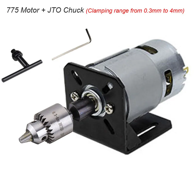 10000rpm dc 12v旋盤プレス,775モーター,ミニチュアハンドドリル