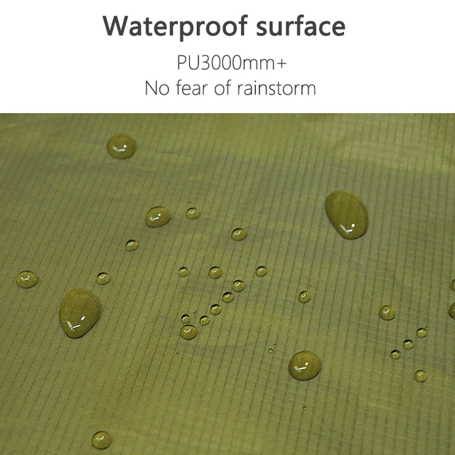 Waterproof Tent Tarp with 19 Hang Points 3