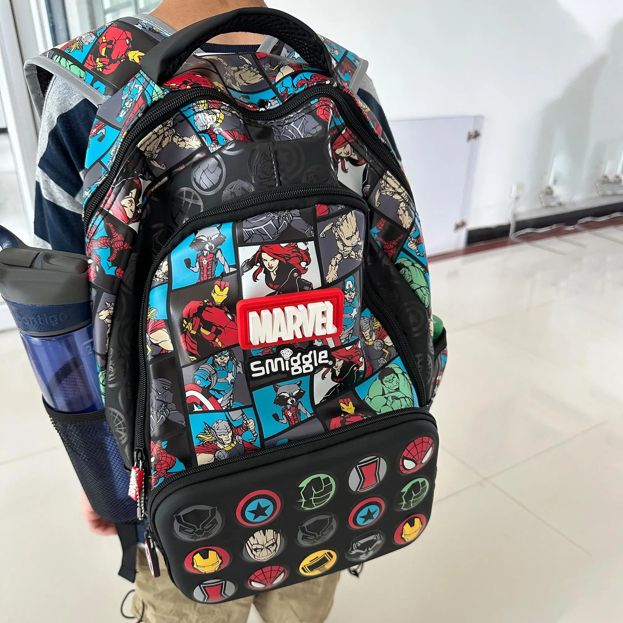 Spider-Man Backpack - Marvel - Spiderman All Over Print 16 New India | Ubuy