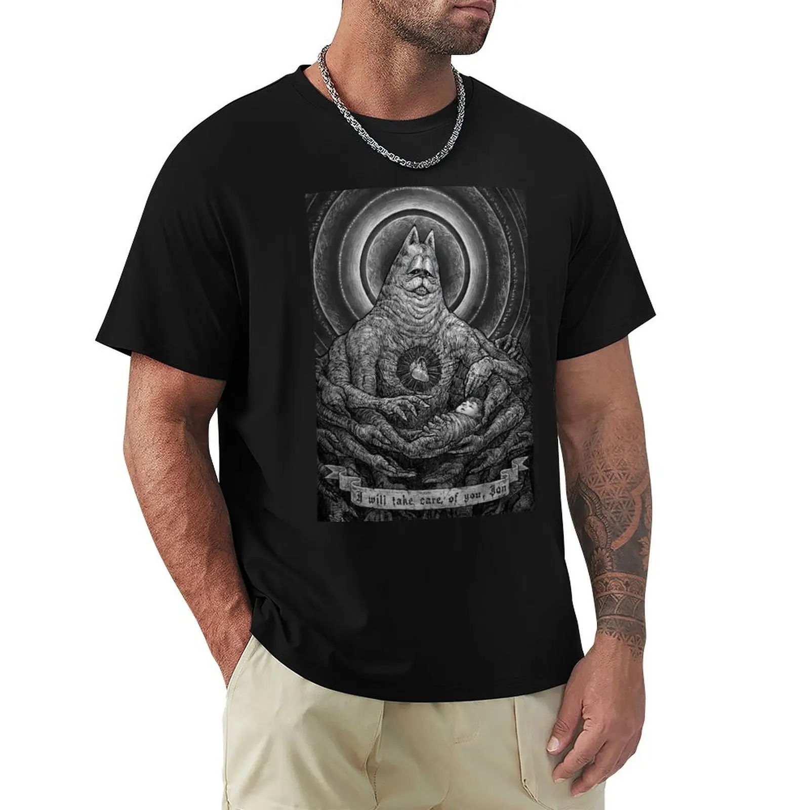 

Divine Gorefield, The Caretaker T-shirt vintage clothes plus sizes men clothing