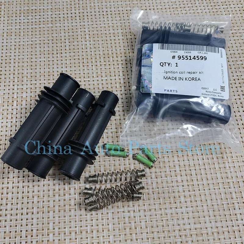 10SET Original Ignition Coil Pack Repair Kit For Chevrolet Aveo Opel Vauxhall Corsa Meriva Mokka Zafira Astra 95514599