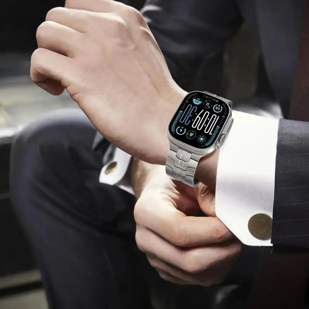 Premium Metal Strap for Apple Watch - Business Bracelet Edition