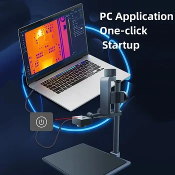 TOOLTOP 전문 3D 적외선 열화상 분석기, 컴퓨터 전화 PCB 회로 검사, 256*192
