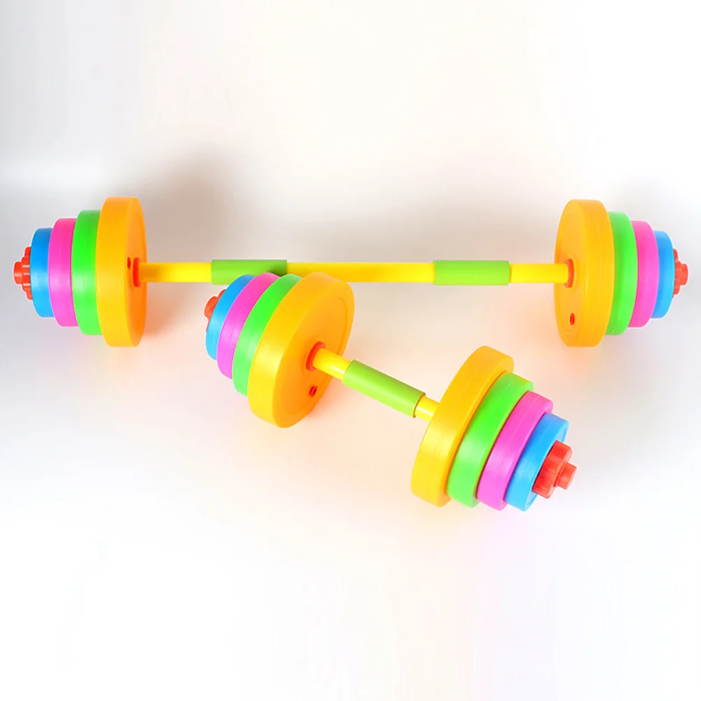 

Children Dumbbell Toy Plastic Dumbbell Kids Kindergarten Arm Training Dumbbel Equipment Exercise Dumbbell Hand Weight for Kids