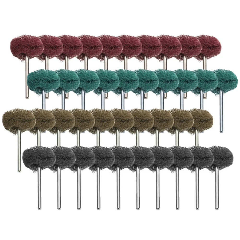 

40pcs /set 1 Inch Mini Nylon Polishing Wheel for Polishing Sanding