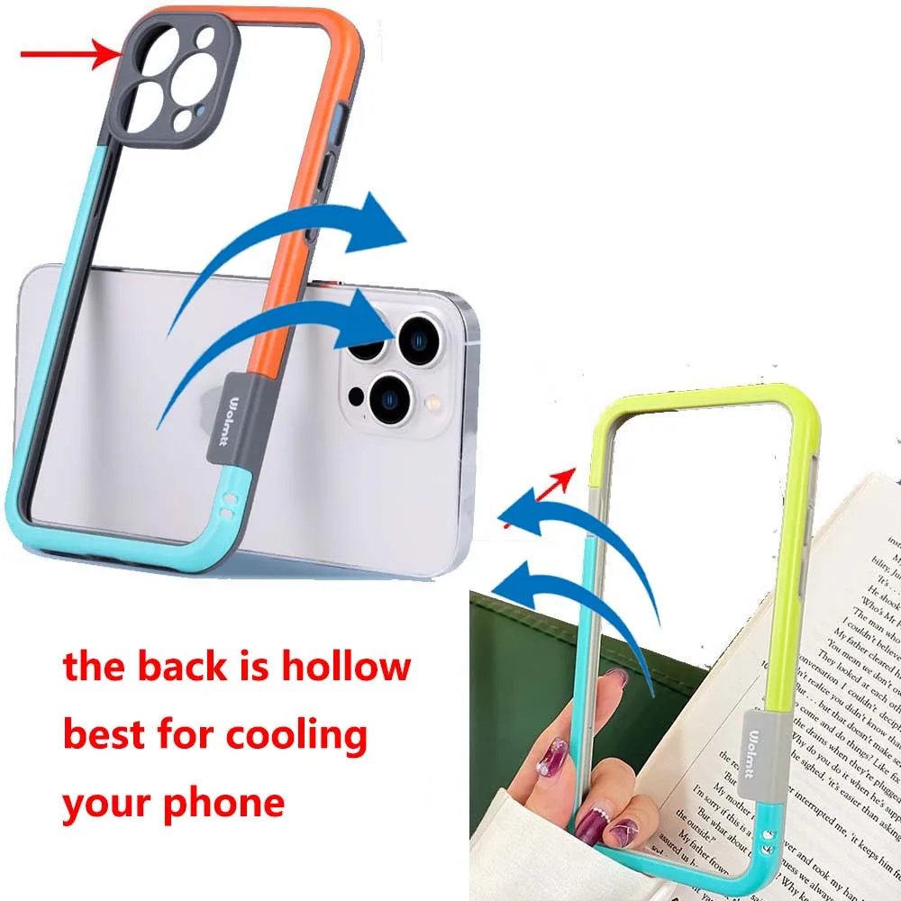 Dual Color Soft TPU + PC Bumper Case Cover Skin