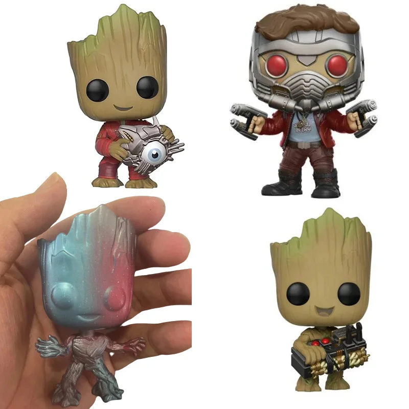 Guardiani Della Galassia Star Lord Groot Limit Edition Collezione Di Figure Giocattoli Modello Di Bambola In Vinile