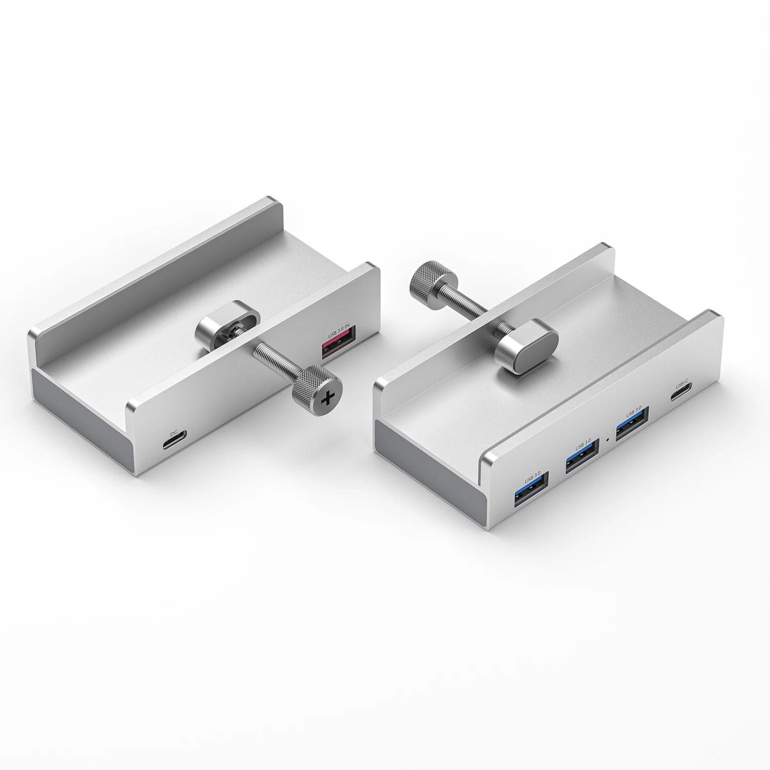 4 port usb 3 0 hub with power supply usb3 0 splitter adapter clip type
