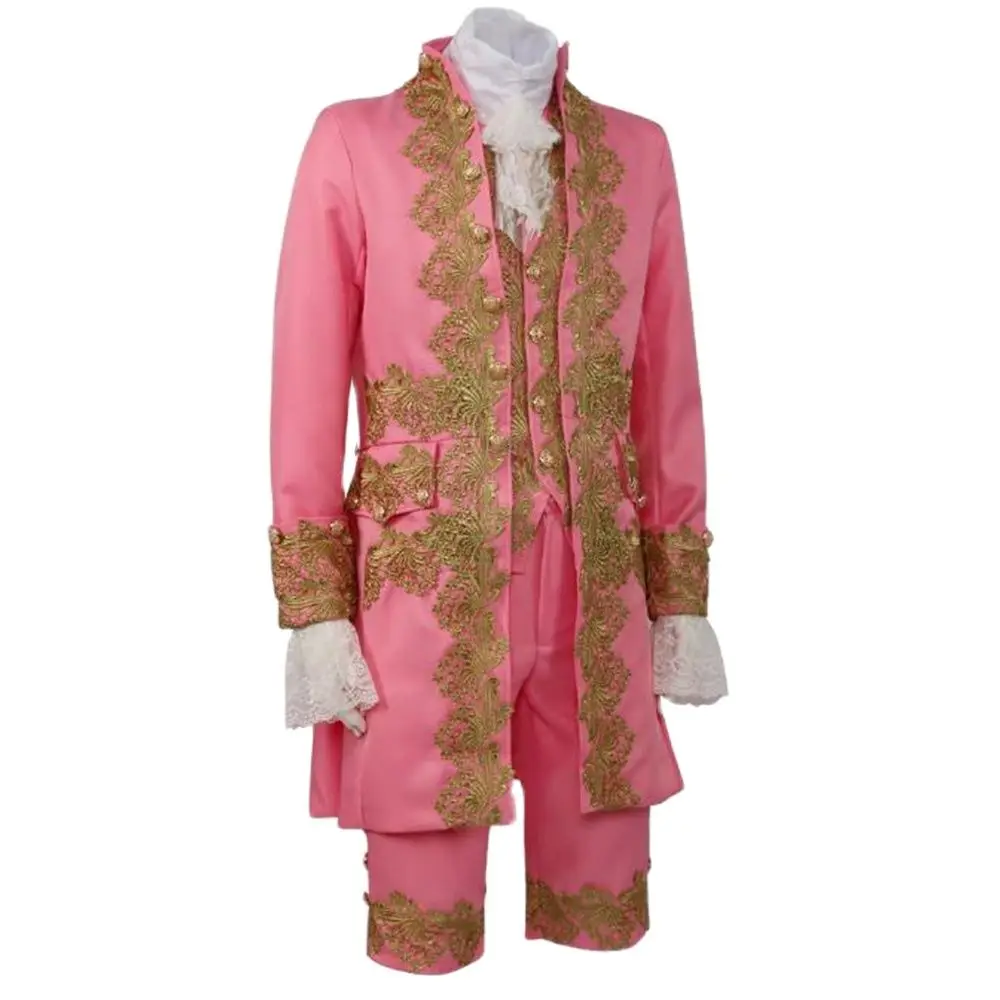 

Cosplay Suit Victorian Renaissance Tudor Outfit Marie Antoinette Costume Men's Rococo Outfit 18th Century British Mens Gentleman