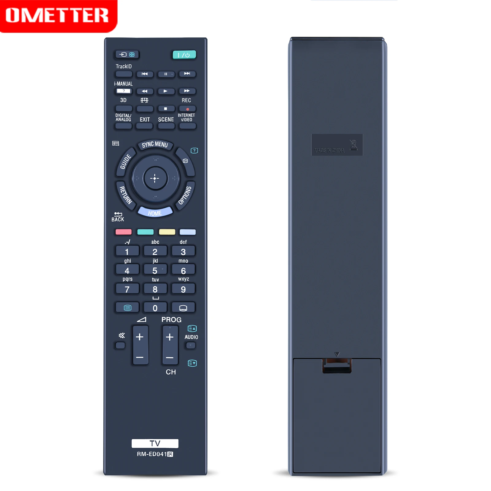 ALLIMITY Telecomando Sostitutivo RM-ED044 Per TV Sony Bravia KDL-40EX720, KDL-46HX820, KDL-32CX520 E Altri Modelli