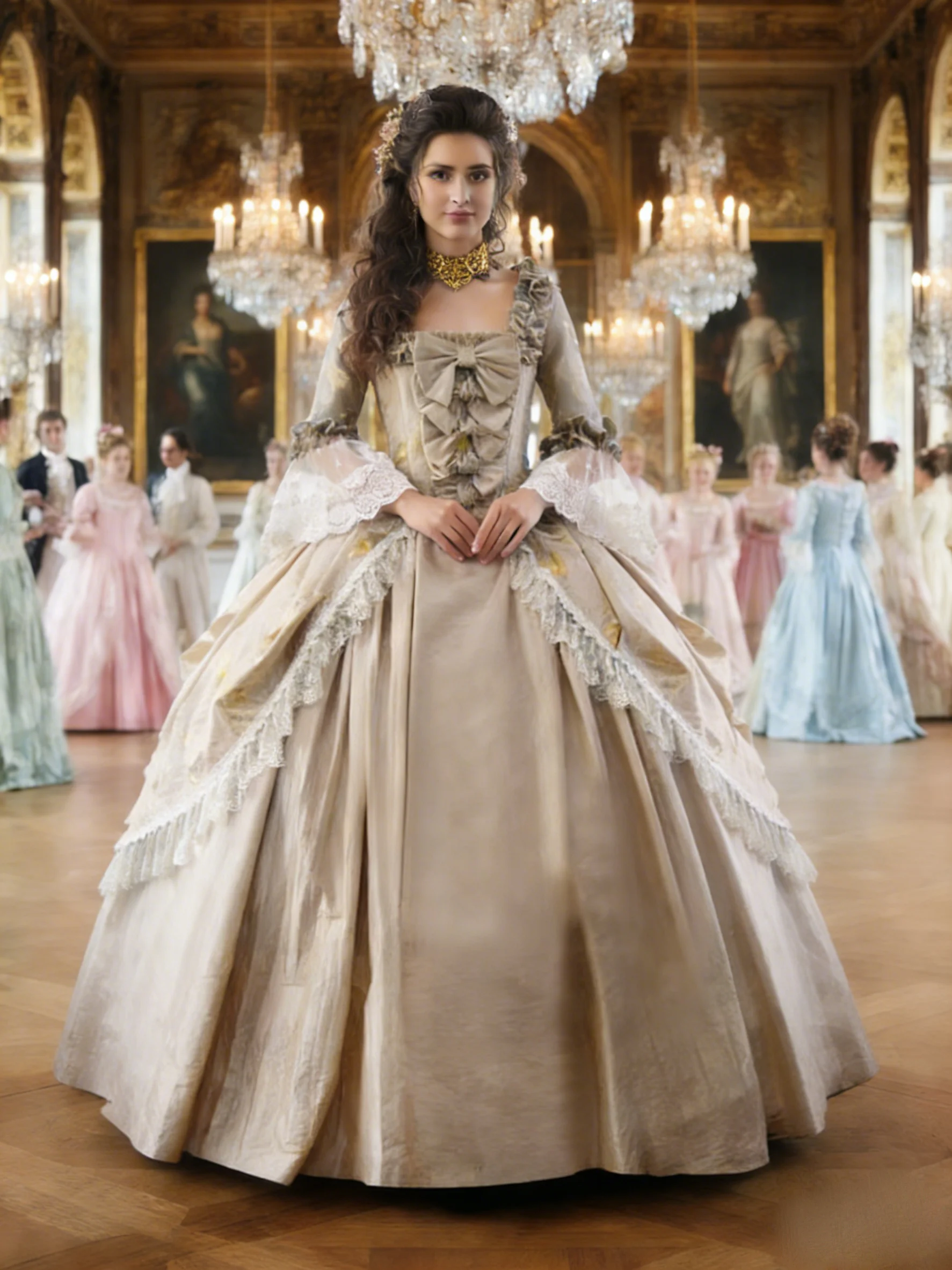 18世紀の女性のためのマリーアントワネットドレス、ビクトリア朝の