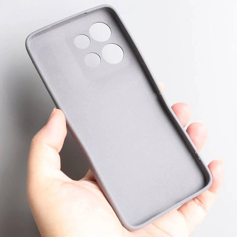 Sand Matte Soft Silicone Shockproof Phone Case - Full Protection Camera Cover