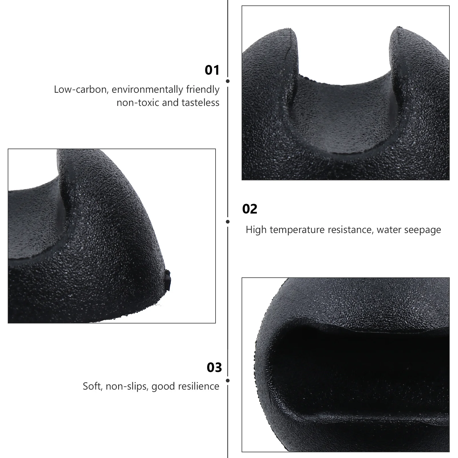 Table Feet Covers Non-skid Chair Feet Caps Hairpin Chair Foot Pads for Chair Table