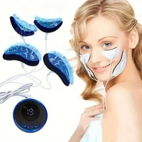 Facial Beauty Massager - V-Shaped Wrinkle Tightening, Dark Circle Lightening, Facial Muscle Stimulator For Home Use