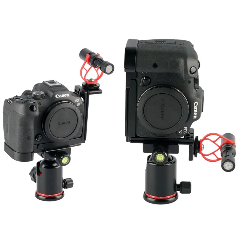 WEPOTO Canon R7 カメラハンドルグリップクイックマウントボード