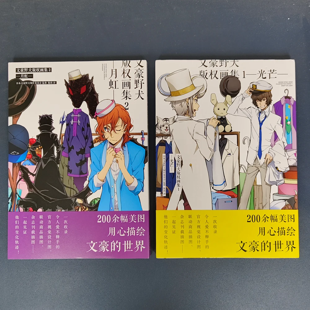 Comic Bungo Stray Dogs Illustration Works Vol 1(shaft Of Light) +