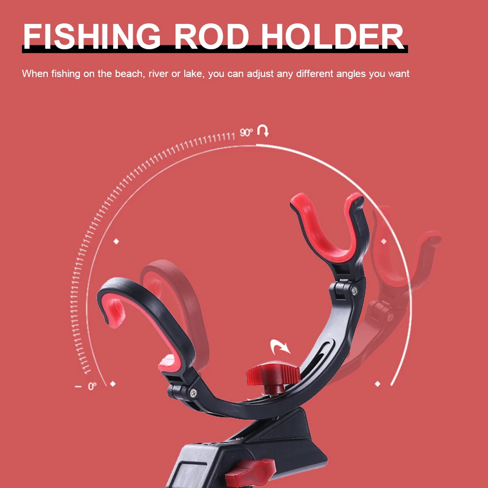 Universal Sea Lake Folding Ice Fishing Rod Holder Fishing Pole Support Stand