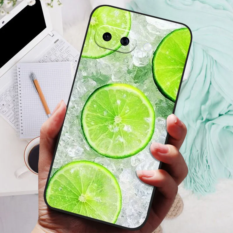 Cartoon Silicone Back Cover Phone Case - Soft Bumper Coque